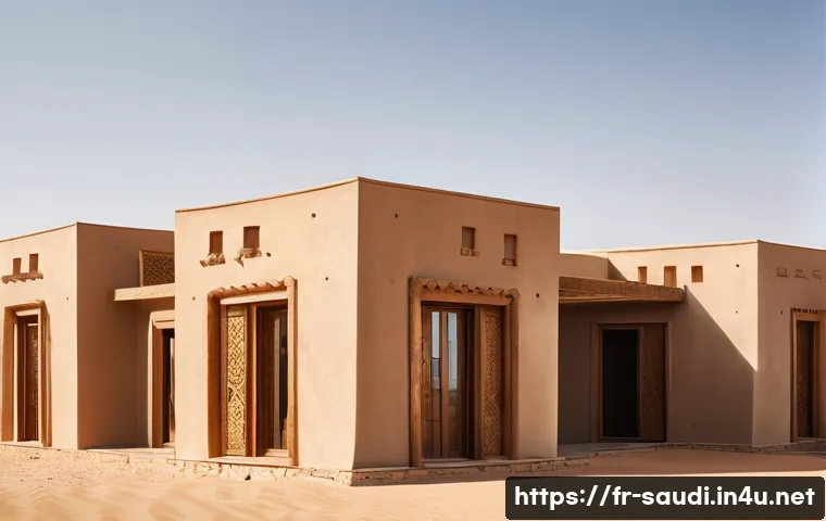 Découvrez les secrets des maisons traditionnelles saoudiennes et leurs matériaux authentiques pour un voyage architectural unique 3 사우디아라비아의 전통적인 집 구조와 재료 관련 이미지 1